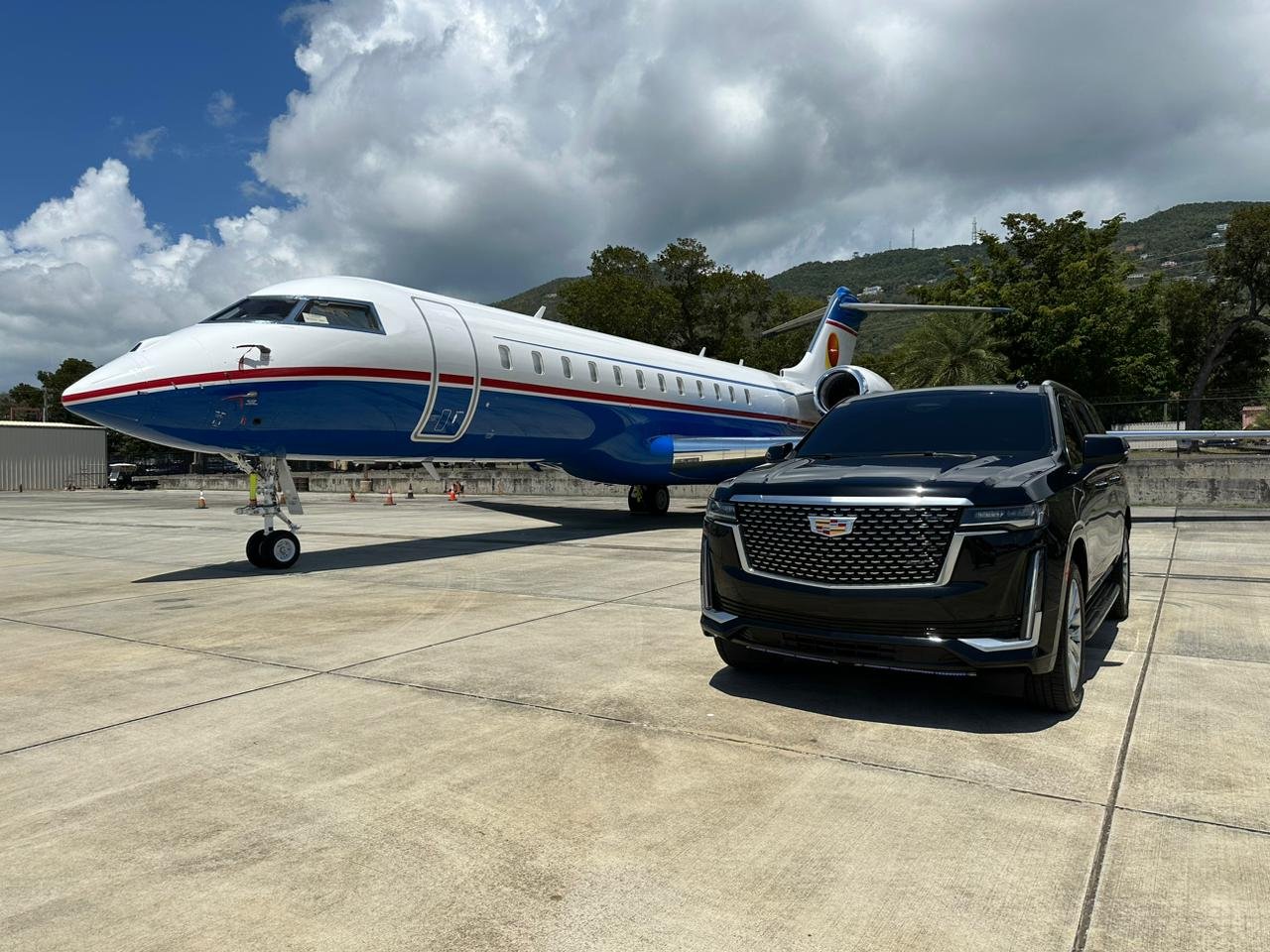airport transport services in st thomas